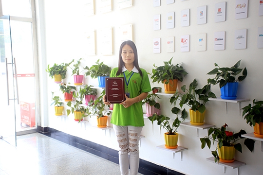 祝贺派多格学员孙女士在河南开店